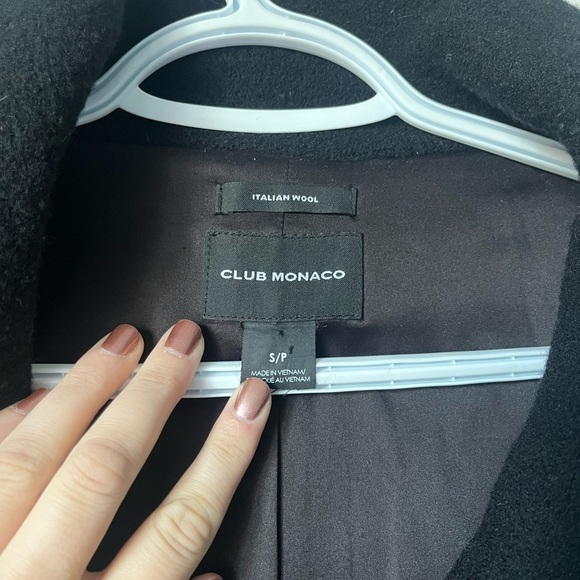 Women’s Club Monaco Wayland Wool Coat | Size Small - Picture 6 of 11